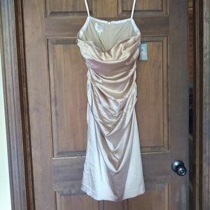 Suzi Chin Wedding Cocktail Prom Dress Strapless